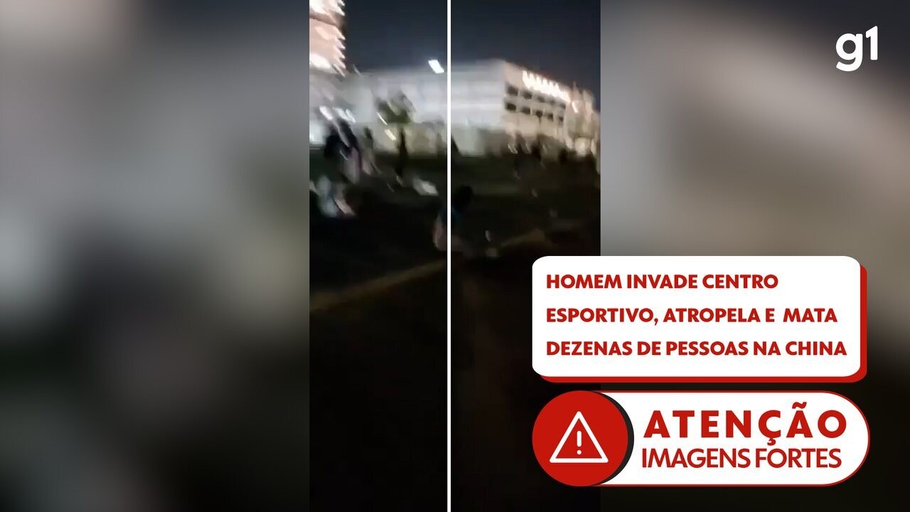 Insatisfeito com divórcio, homem invade centro esportivo, atropela e mata 35 pessoas na China